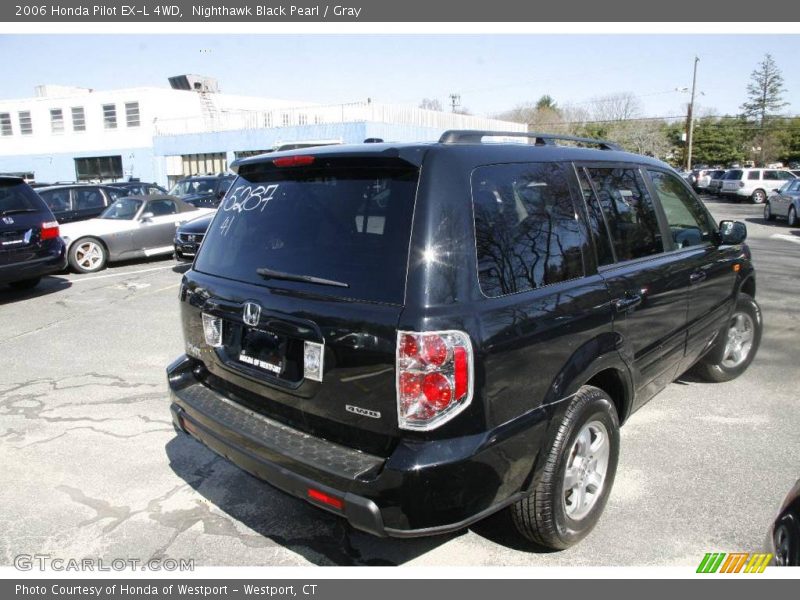 Nighthawk Black Pearl / Gray 2006 Honda Pilot EX-L 4WD