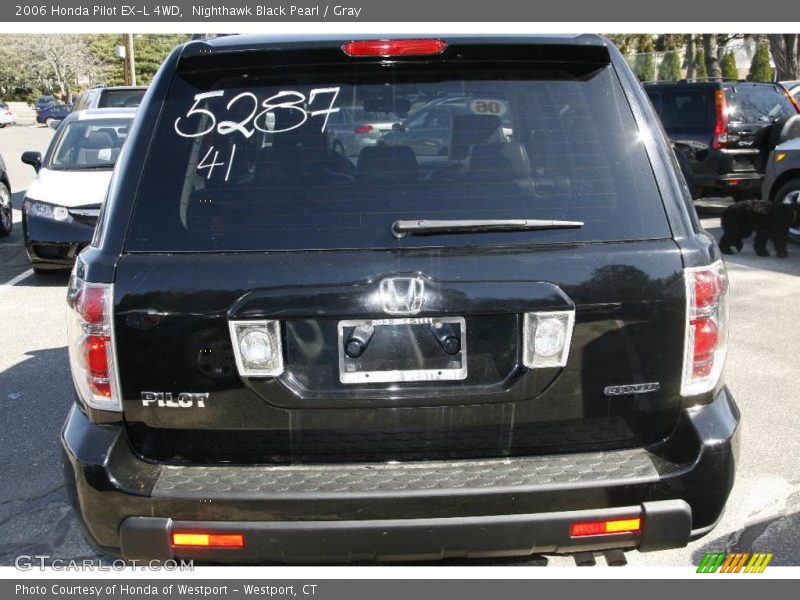 Nighthawk Black Pearl / Gray 2006 Honda Pilot EX-L 4WD