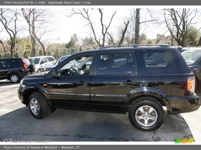 Nighthawk Black Pearl / Gray 2006 Honda Pilot EX-L 4WD