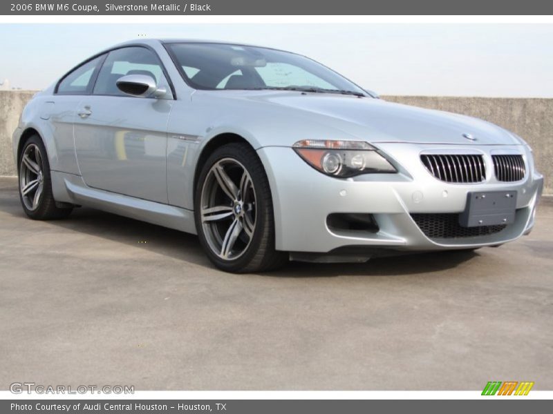 Silverstone Metallic / Black 2006 BMW M6 Coupe