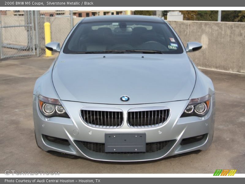 Silverstone Metallic / Black 2006 BMW M6 Coupe