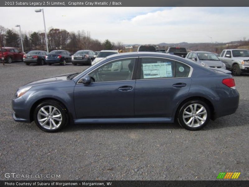 Graphite Gray Metallic / Black 2013 Subaru Legacy 2.5i Limited