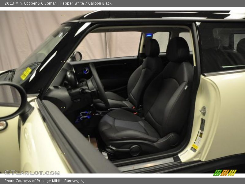 Pepper White / Carbon Black 2013 Mini Cooper S Clubman