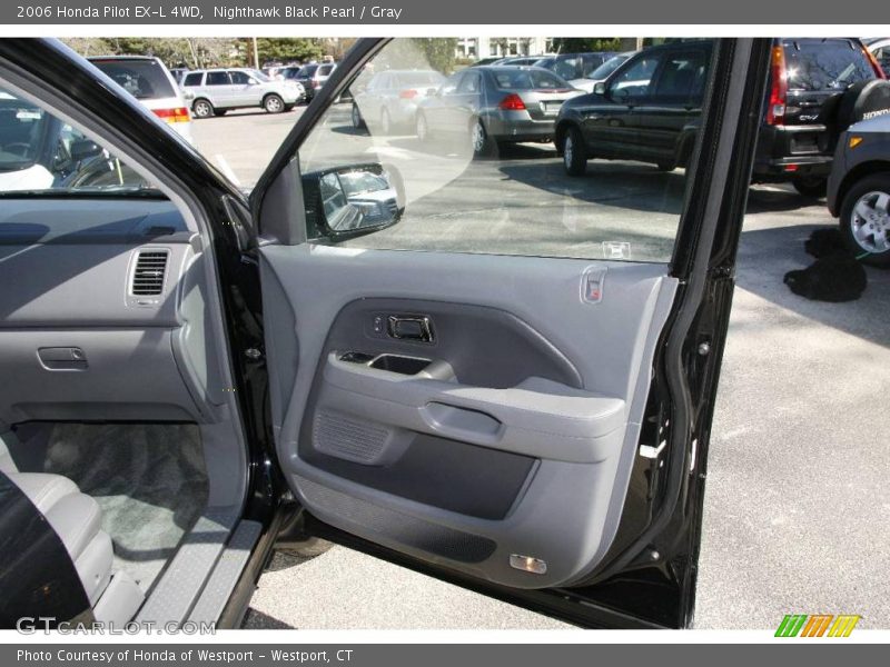 Nighthawk Black Pearl / Gray 2006 Honda Pilot EX-L 4WD