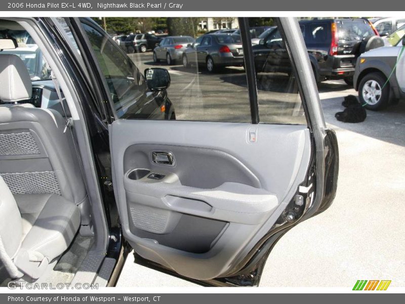 Nighthawk Black Pearl / Gray 2006 Honda Pilot EX-L 4WD