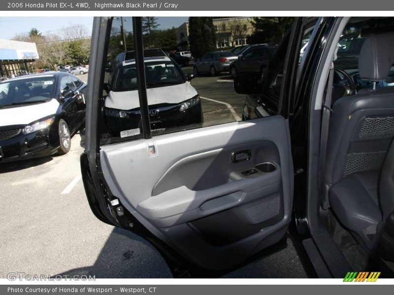 Nighthawk Black Pearl / Gray 2006 Honda Pilot EX-L 4WD