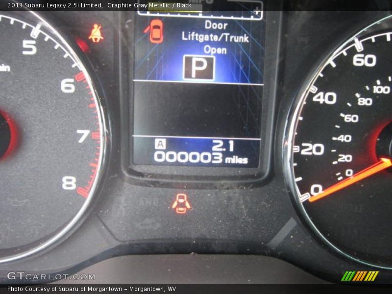 Graphite Gray Metallic / Black 2013 Subaru Legacy 2.5i Limited