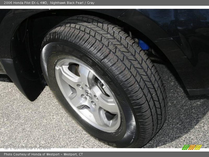 Nighthawk Black Pearl / Gray 2006 Honda Pilot EX-L 4WD