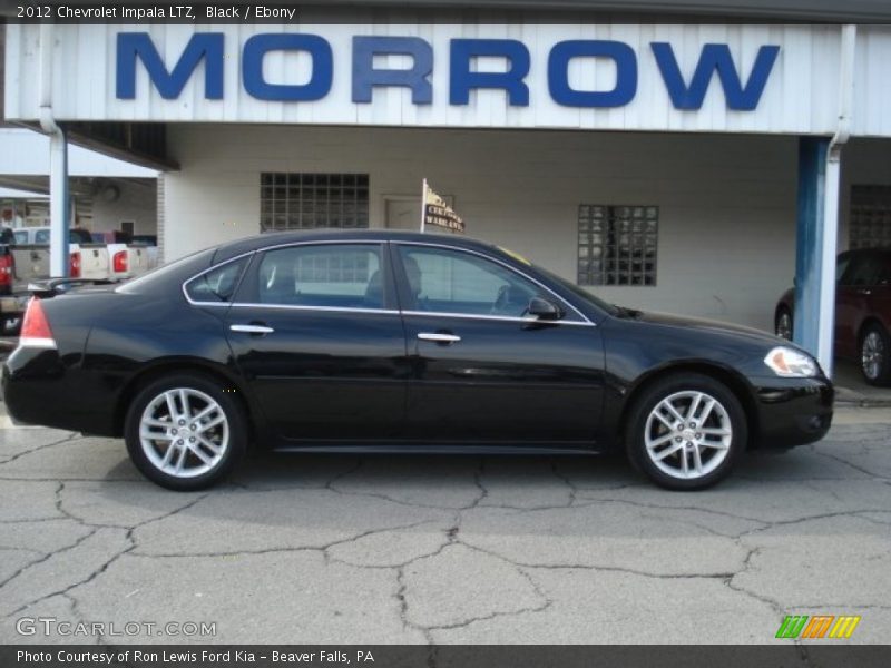 Black / Ebony 2012 Chevrolet Impala LTZ