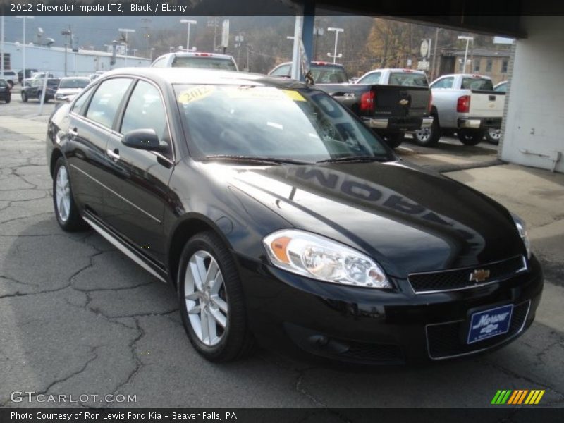 Black / Ebony 2012 Chevrolet Impala LTZ