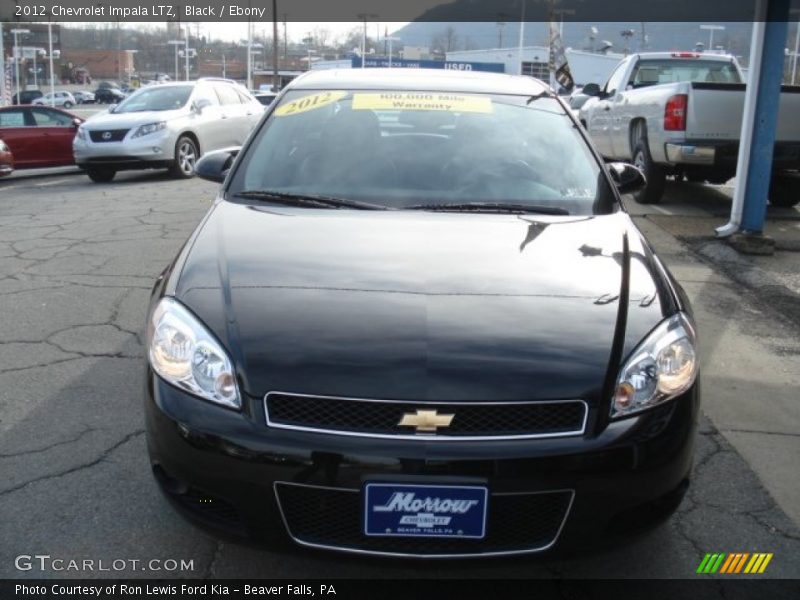 Black / Ebony 2012 Chevrolet Impala LTZ