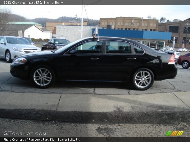 Black / Ebony 2012 Chevrolet Impala LTZ