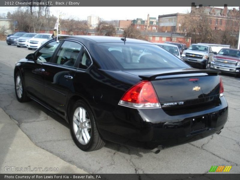 Black / Ebony 2012 Chevrolet Impala LTZ