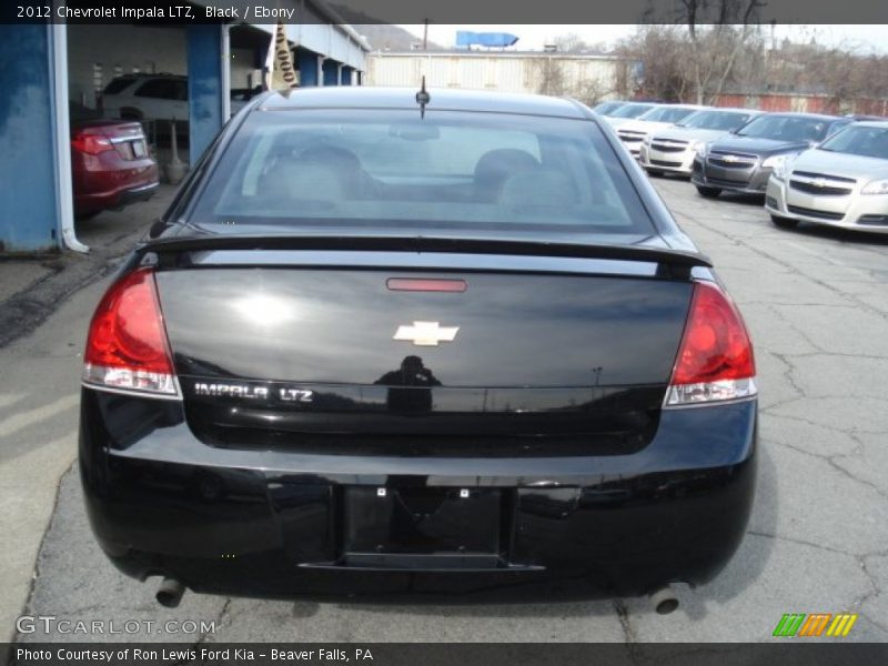 Black / Ebony 2012 Chevrolet Impala LTZ