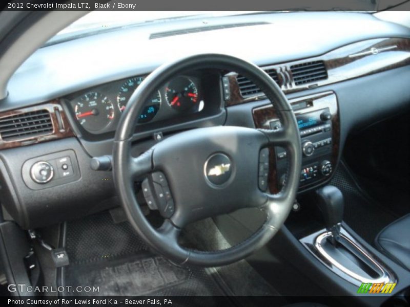 Black / Ebony 2012 Chevrolet Impala LTZ