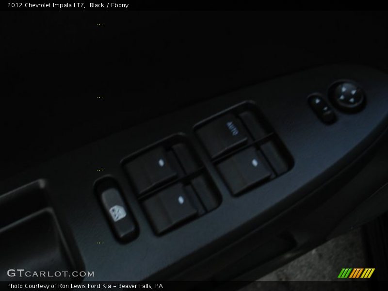 Black / Ebony 2012 Chevrolet Impala LTZ