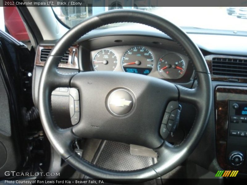 Black / Ebony 2012 Chevrolet Impala LTZ