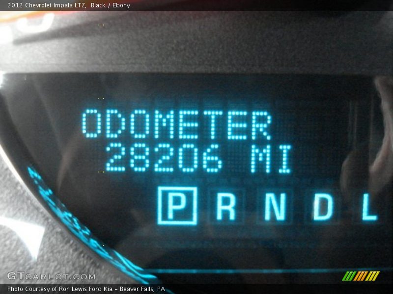 Black / Ebony 2012 Chevrolet Impala LTZ