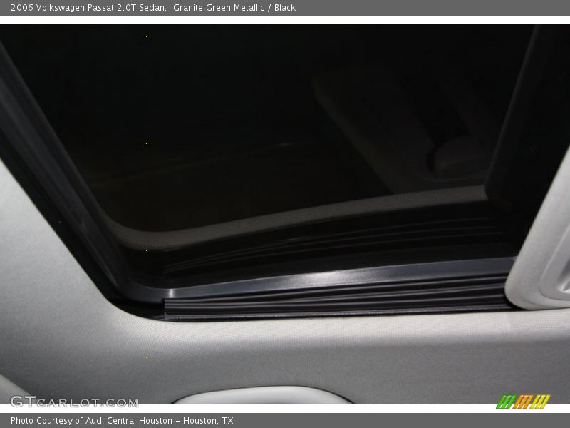 Granite Green Metallic / Black 2006 Volkswagen Passat 2.0T Sedan