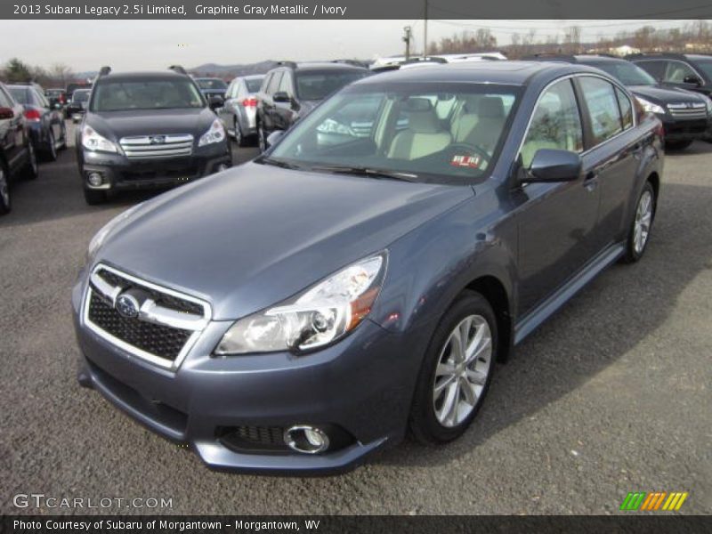 Graphite Gray Metallic / Ivory 2013 Subaru Legacy 2.5i Limited