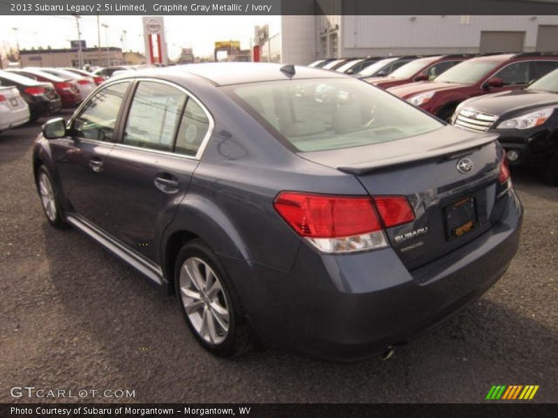 Graphite Gray Metallic / Ivory 2013 Subaru Legacy 2.5i Limited