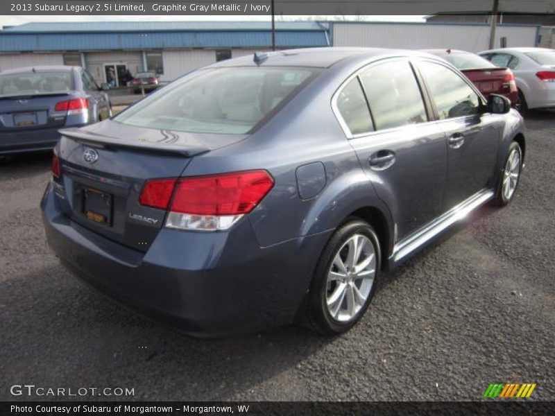 Graphite Gray Metallic / Ivory 2013 Subaru Legacy 2.5i Limited