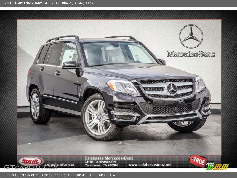 Black / Grey/Black 2013 Mercedes-Benz GLK 350