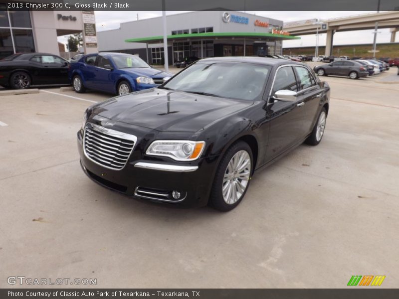 Gloss Black / Black 2013 Chrysler 300 C