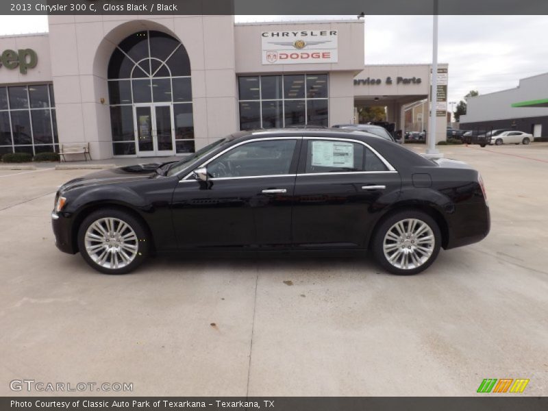 Gloss Black / Black 2013 Chrysler 300 C