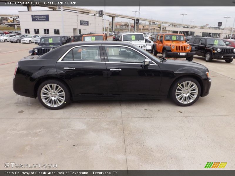 Gloss Black / Black 2013 Chrysler 300 C
