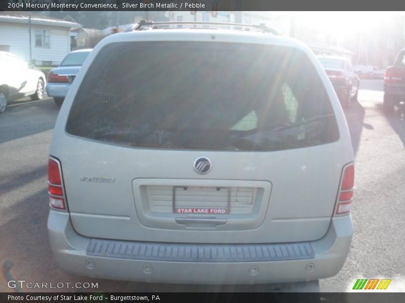 Silver Birch Metallic / Pebble 2004 Mercury Monterey Convenience