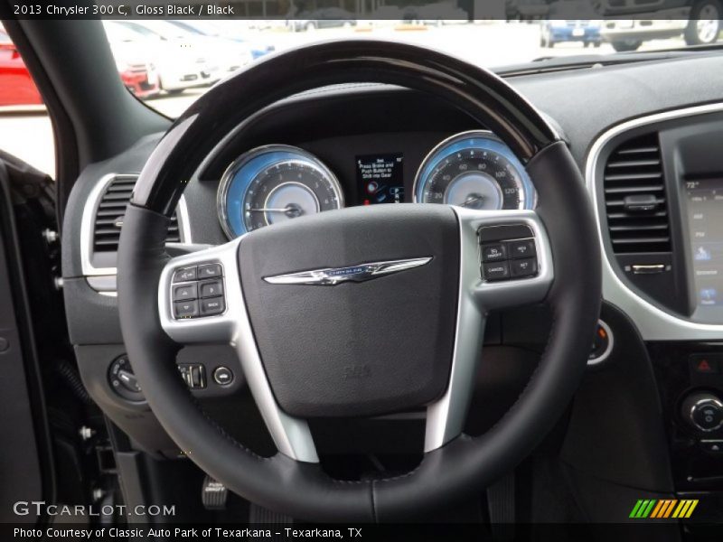 Gloss Black / Black 2013 Chrysler 300 C