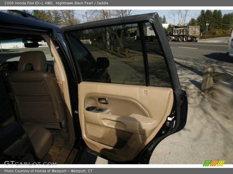 Nighthawk Black Pearl / Saddle 2006 Honda Pilot EX-L 4WD