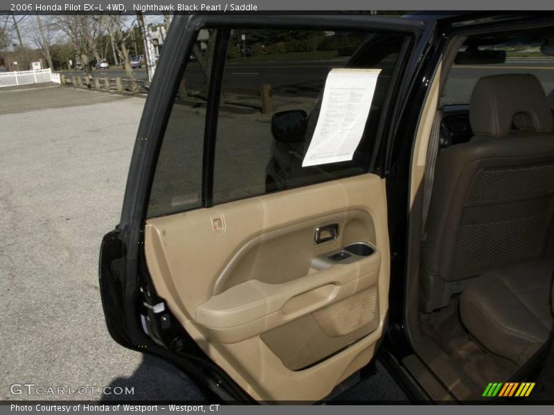 Nighthawk Black Pearl / Saddle 2006 Honda Pilot EX-L 4WD