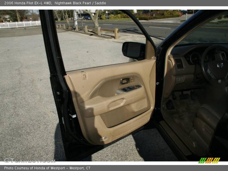 Nighthawk Black Pearl / Saddle 2006 Honda Pilot EX-L 4WD