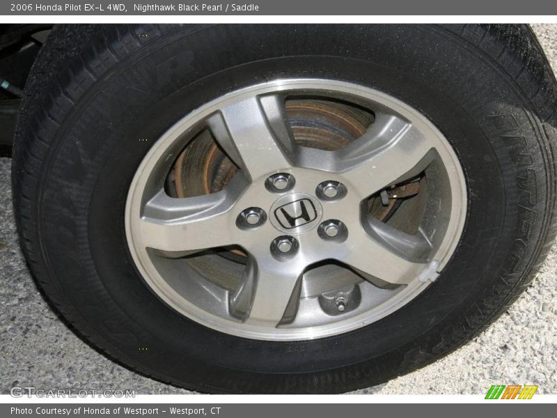 Nighthawk Black Pearl / Saddle 2006 Honda Pilot EX-L 4WD