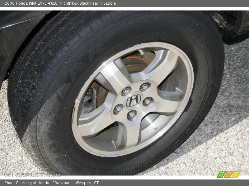 Nighthawk Black Pearl / Saddle 2006 Honda Pilot EX-L 4WD