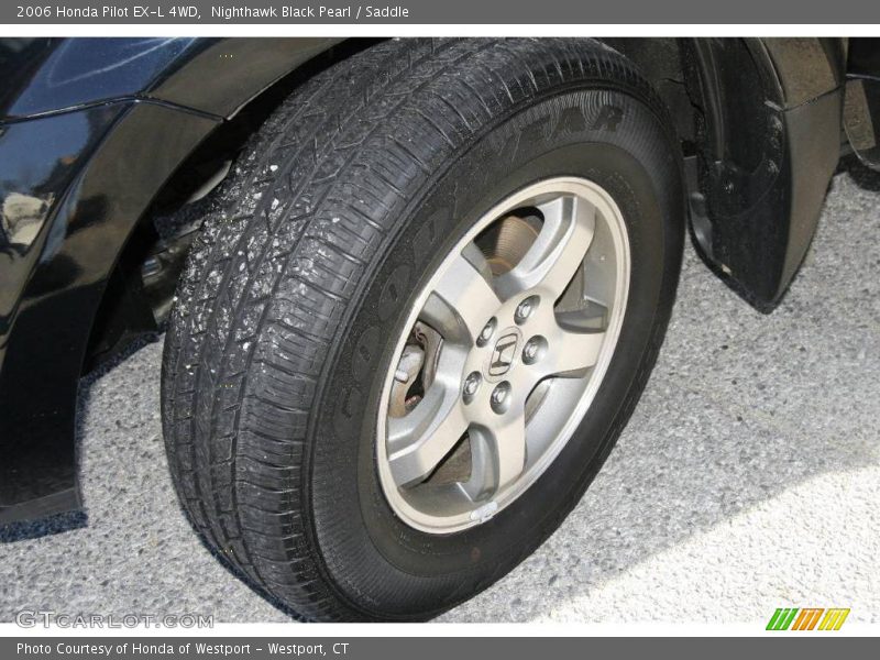 Nighthawk Black Pearl / Saddle 2006 Honda Pilot EX-L 4WD