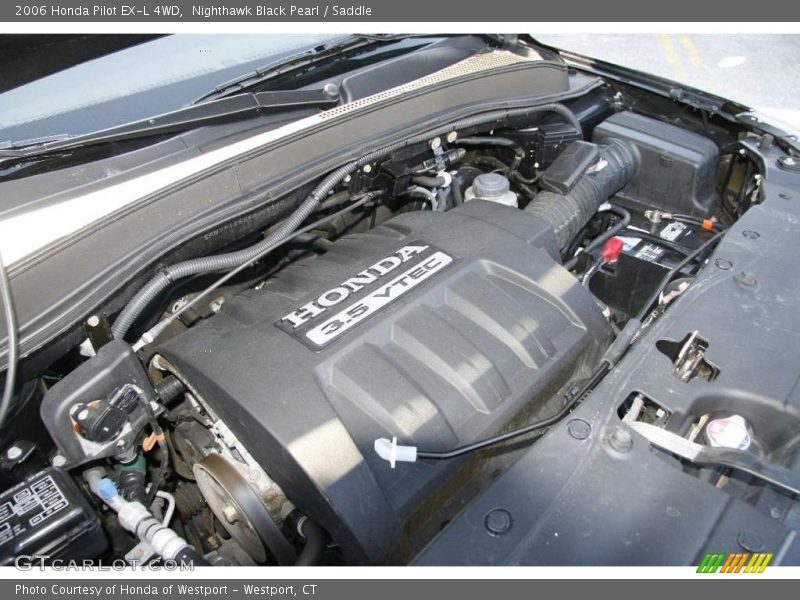 Nighthawk Black Pearl / Saddle 2006 Honda Pilot EX-L 4WD