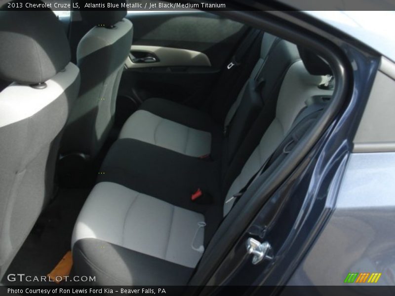 Atlantis Blue Metallic / Jet Black/Medium Titanium 2013 Chevrolet Cruze LS