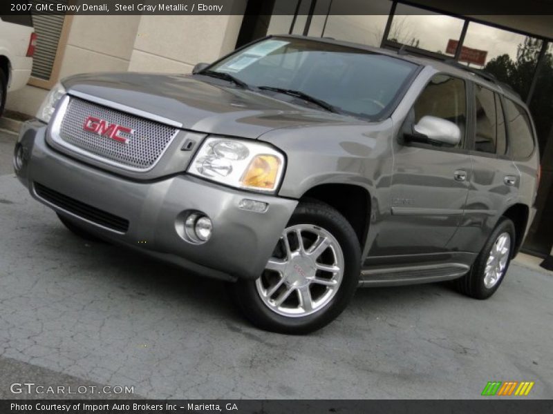 Steel Gray Metallic / Ebony 2007 GMC Envoy Denali