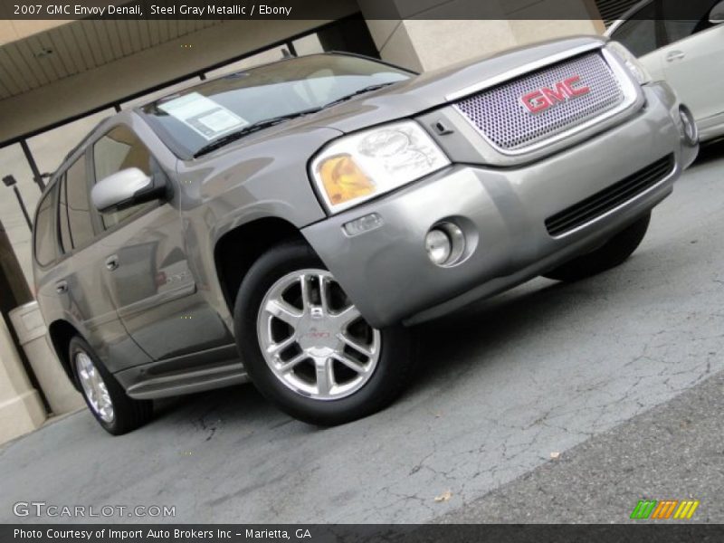 Steel Gray Metallic / Ebony 2007 GMC Envoy Denali