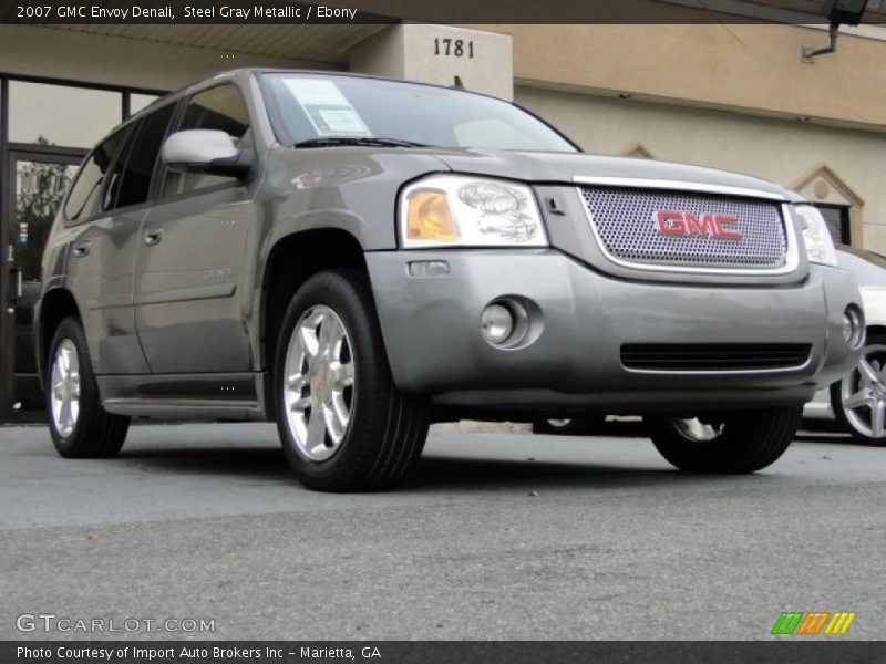 Steel Gray Metallic / Ebony 2007 GMC Envoy Denali