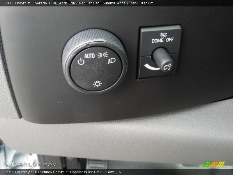 Controls of 2013 Silverado 1500 Work Truck Regular Cab