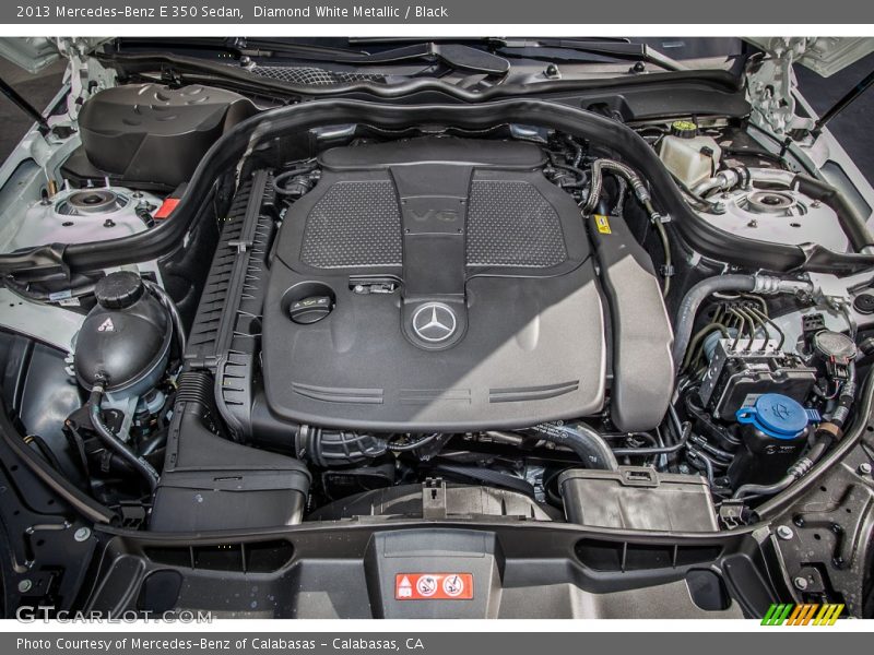 Diamond White Metallic / Black 2013 Mercedes-Benz E 350 Sedan