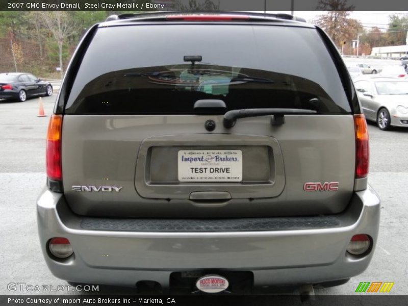 Steel Gray Metallic / Ebony 2007 GMC Envoy Denali