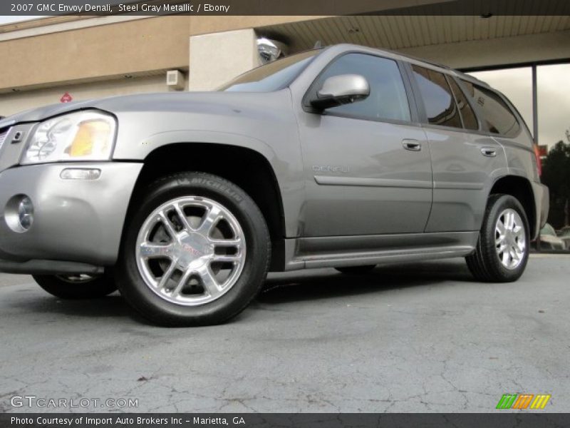 Steel Gray Metallic / Ebony 2007 GMC Envoy Denali