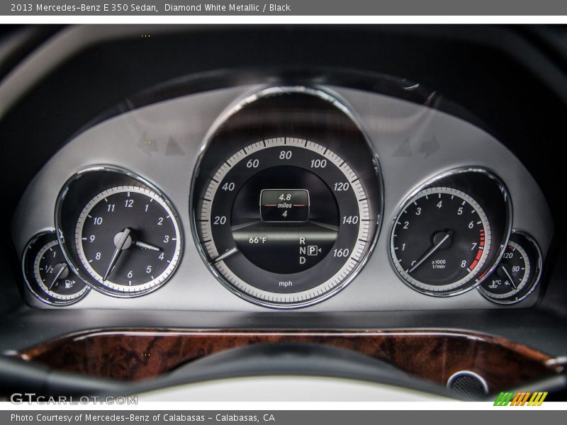 Diamond White Metallic / Black 2013 Mercedes-Benz E 350 Sedan