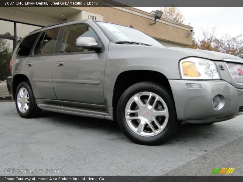 Steel Gray Metallic / Ebony 2007 GMC Envoy Denali