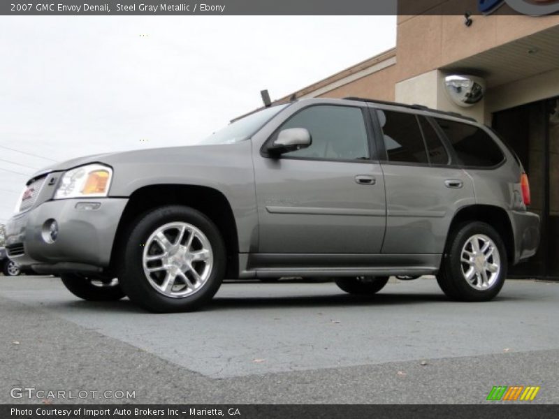 Steel Gray Metallic / Ebony 2007 GMC Envoy Denali